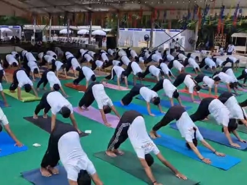 108 सूर्य नमस्कार में योगपथ फाउंडेशन ने बनाया वर्ल्ड रिकॉर्ड – योगा बुक ऑफ रिकॉर्ड्स में दर्ज हुआ नाम