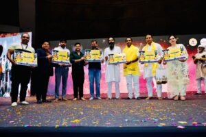 9 मिनट मेडिटेशन फॉर ग्लोबल पीस’ योग विश्व रिकॉर्ड इवेंट के पोस्टर का हुआ भव्य विमोचन